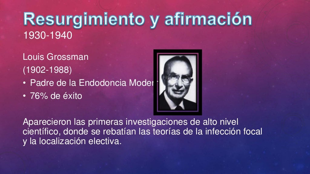 Aspectos Importantes sobre la Historia de la Endodoncia
