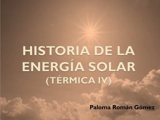 Paloma Román Gómez 