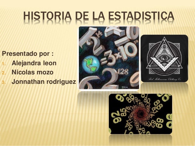 Historia de la estadistica