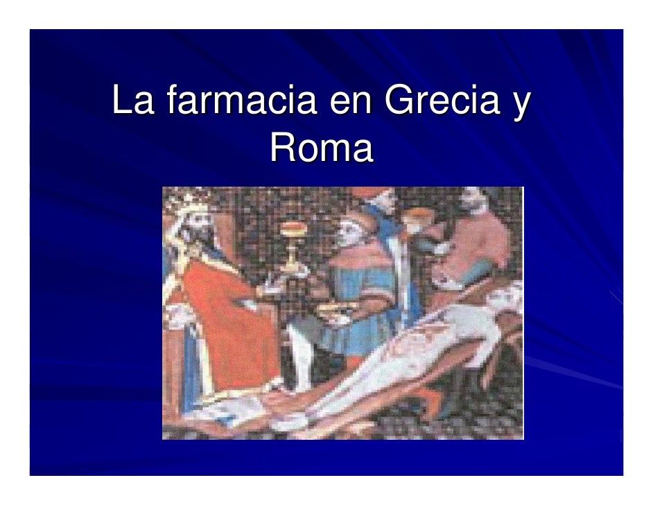 Historia de la farmacia