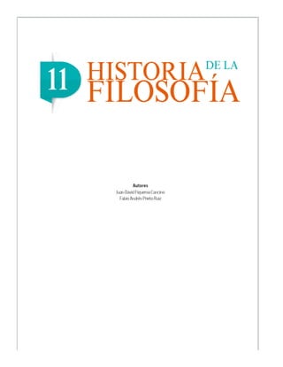 Historia de la filosofía Santillana 11