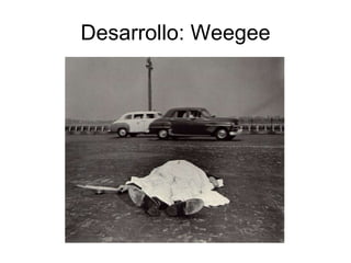 Desarrollo: Weegee 