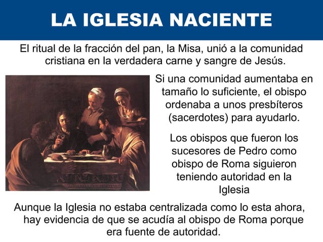 HIstoria de la Iglesia Católica Parte 1 | PPT