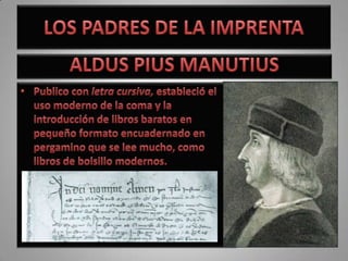 Historia de la imprenta