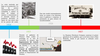 Historia de la industria petrolera | PDF