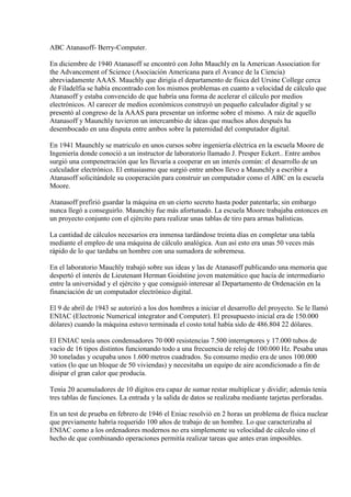 Historia De La Informatica