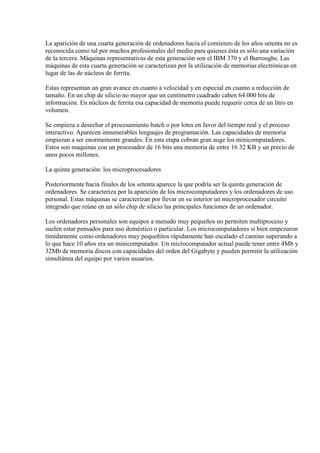 Historia De La Informatica