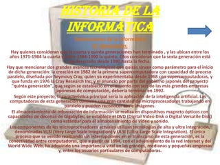 Historia de la informatica | PPTX