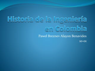 Pawel Breznev Alayon Benavides
10-01
 
