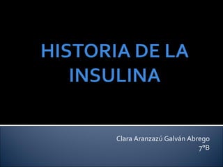 Clara Aranzazú Galván Abrego 7°B 