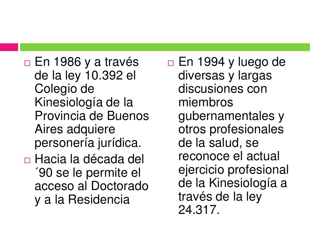 Historia de la Kinesiologia