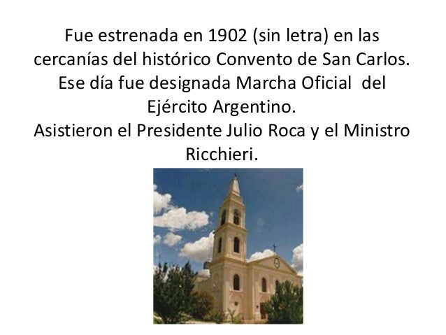 Historia de la marcha de san lorenzo pp