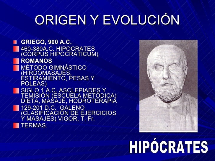 Historia de la medicina física y rehabilitación Historia de la medicina física y rehabilitación