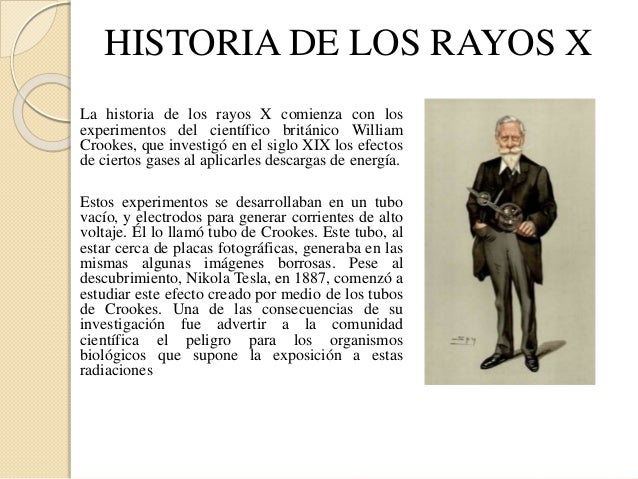 Historia de los rayos x