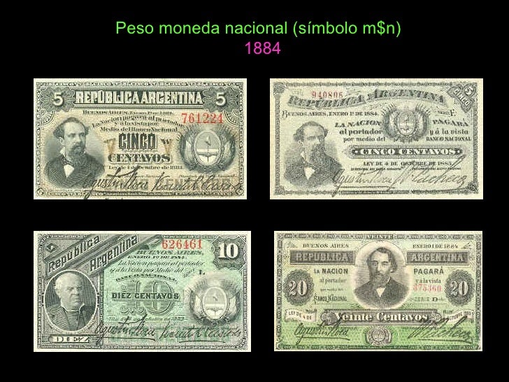 Historia De La Moneda Argentina - rahmverscreditos