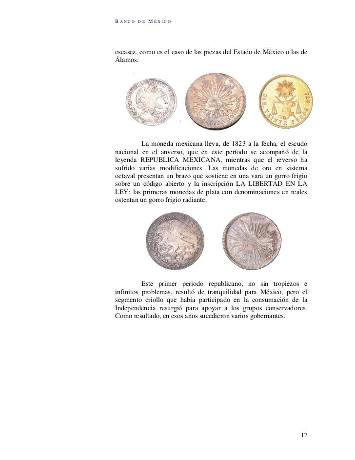 Historia de la moneda mexicana Historia de la moneda mexicana