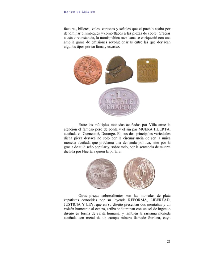 Historia de la moneda mexicana Historia de la moneda mexicana