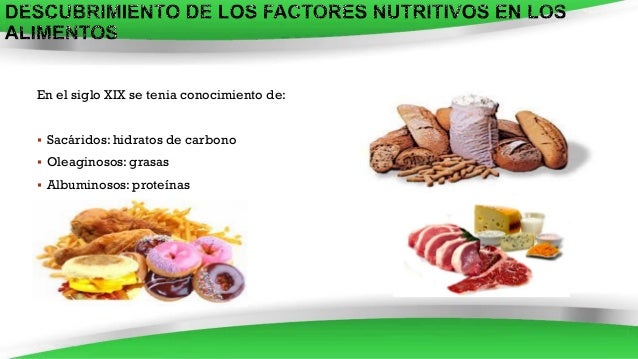 Historia de la nutricion