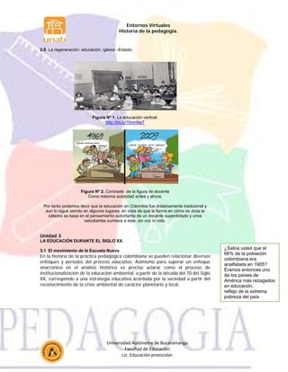 Historia de la pedagogía en colombia
