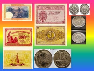 DUROSSEVILLANOS
En 1876 se decide que la plata, que afluye abundantemente, sea la moneda de
curso legal forzoso obligando ...