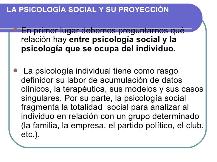 Historia de la psicología social