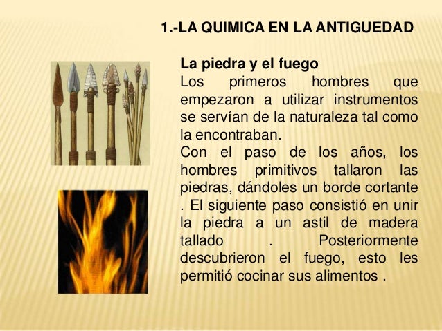 Historia de la quimica