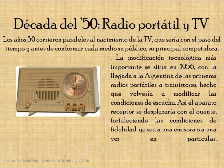 Historia de la radio