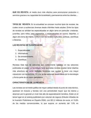 Historia de la revista[1]