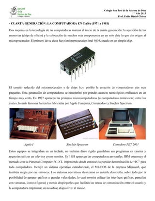 Historia de las computadoras (material teórico) | PDF