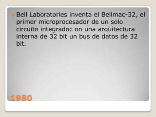 Historia de las microcomputadoras | PPSX