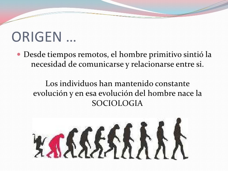 Historia de la sociología