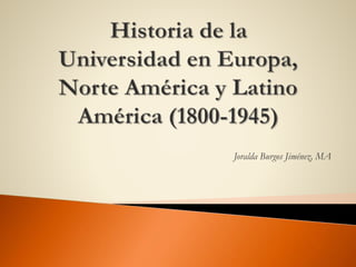 Joralda Burgos Jiménez, MA
 