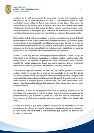 Historia de las_web_1_0_2_0_3_0_y_4_0