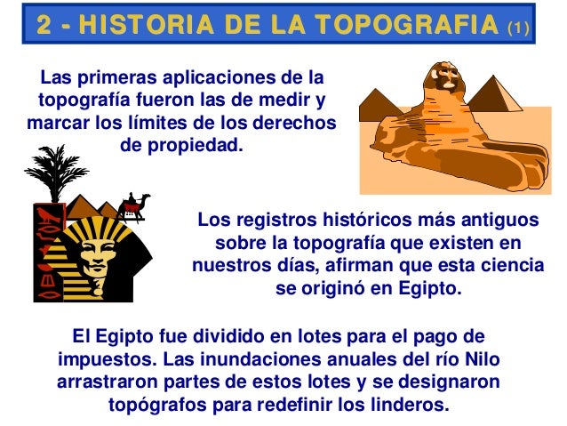 Historia de la topografia