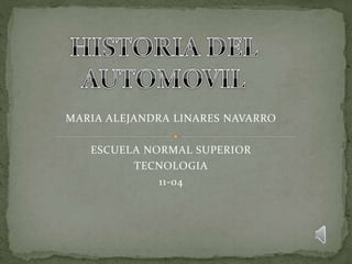MARIA ALEJANDRA LINARES NAVARRO
ESCUELA NORMAL SUPERIOR
TECNOLOGIA
11-04
 