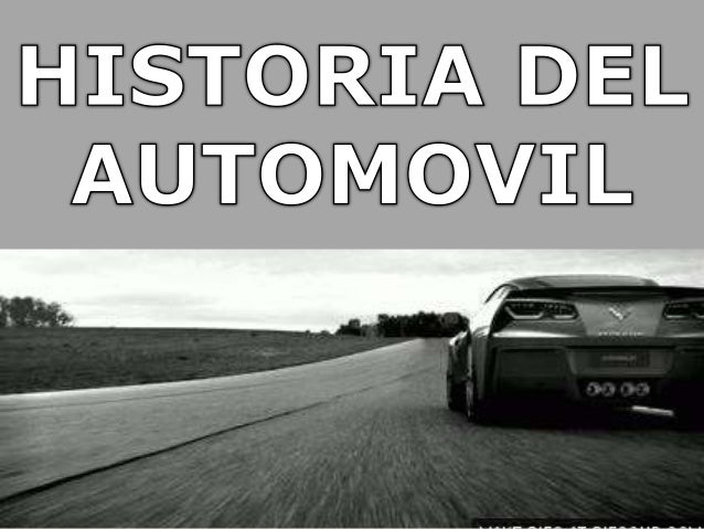 Historia del automovil