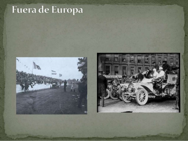 Historia del automovilismo