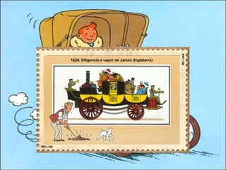 1828. Diligencia a vapor de James (Inglaterra)  