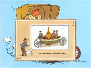 1859. Auto a vapor de Fischer (U.S.A.)  