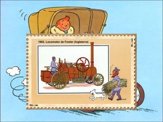 1862. Locomotor de Fowler (Inglaterra)  