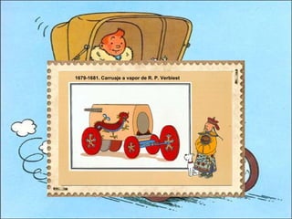 1679-1681. Carruaje a vapor de R. P. Verbiest  