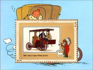 1891. Auto a vapor d'Olds (U.S.A)  