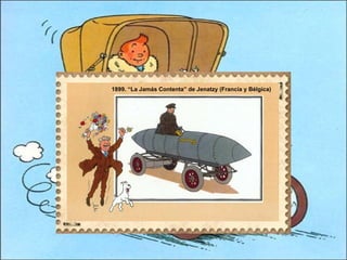 1899. “La Jamás Contenta” de Jenatzy (Francia y Bélgica)  