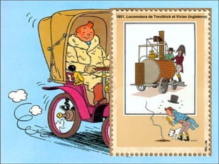 1801. Locomotora de Trevithick et Vivian (Inglaterra)  