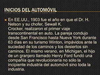 Historia del automóvil.pptx. antonio stiusso