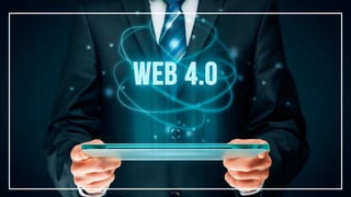Ventajas Desventajas
➔ El término Web 3.0 apareció en 2006 en
un artículo de Jeffrey Zeldman, crítico
de la web 2.0
➔ Es utilizado el término web 3.0 cuando
se habla de la evolución del uso y la
interacción en las redes a través de
diferentes caminos.
● Los buscadores encuentran información
relevante màs fácilmente
● Es mucho más sencillo hacer
modiﬁcaciones al diseño o al compartir
informaciòn
● No depende de un solo servicio para
obtener información
● Inseguridad en la red.
● Complejidad de la codiﬁcaciòn
semàntica
● Hay que tener más cuidado con la
seguridad de la información del sitio.
 