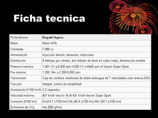 Ficha tecnica
 