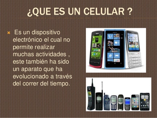 Historia del celular