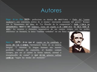*hasta ese momento los narradores en prosa optaban por insertar historias cortas dentro de sus obras largas
