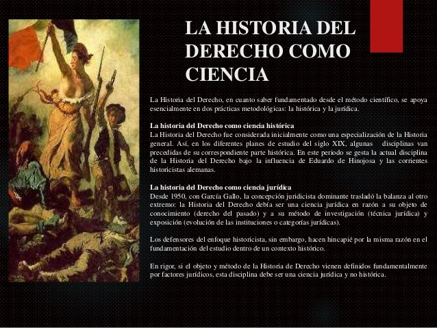 Historia del derecho
